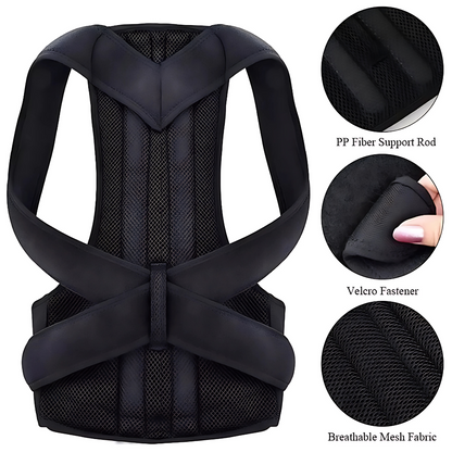 Back & Shoulder Support Belt || 2 in 1